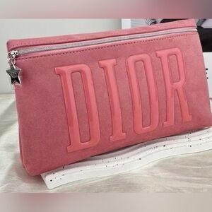 Dior Pink Cosmetic Pouch NWT/NIP